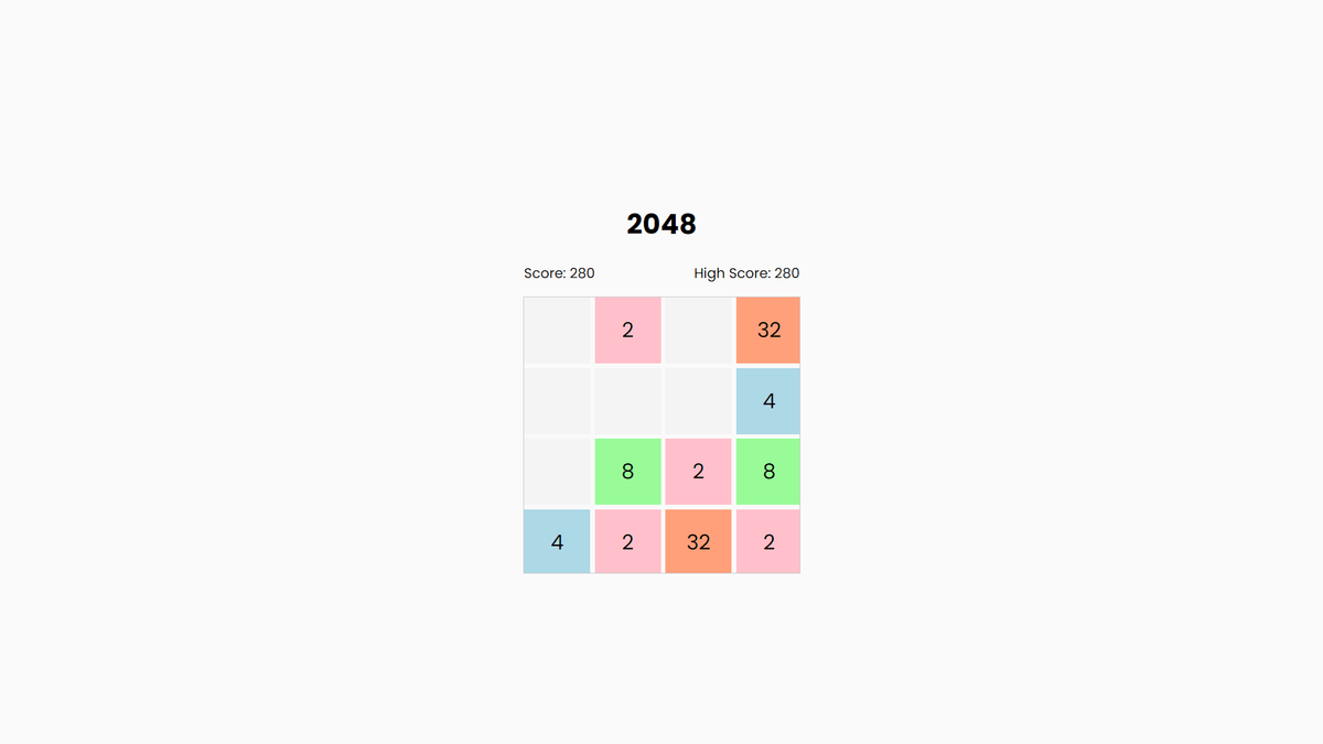Project 2048 preview